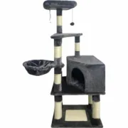Arranhador para Gatos SWIFTY Dark Cinzento Sisal Animais de Estimação - nacloset