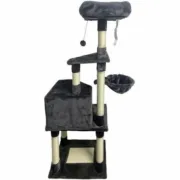 Arranhador para Gatos SWIFTY Dark Cinzento Sisal Animais de Estimação - nacloset 2
