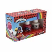 Conjunto de Maquilhagem Infantil Lady Bug Miraculous 3 Peças Cosmética - nacloset