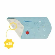 Tapete de banho Badabulle B023014 91 cm Azul PVC Banho - nacloset 2