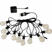 Grinalda de Luzes LED Lumisky Preto E27 Casa | Jardim - nacloset