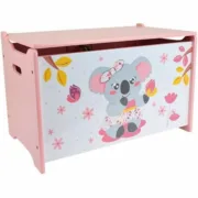 Baú Fun House CALLY MIMI KOALA Cor de Rosa Madeira 40 x 58 x 36 cm Casa | Jardim - nacloset 2