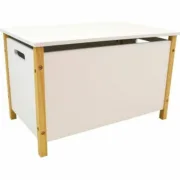 Baú Fun House Branco 37,7 x 60 x 36 cm Casa | Jardim - nacloset