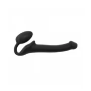 Dildo Strap-on-me Semi-Realistic Preto Consoladores - nacloset