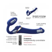 Vibrador Strap-on-me 6017401 Azul L Sexshop - nacloset 2