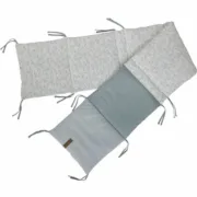 Protetor de berço Domiva 30 x 180 cm Azul Bebés e Crianças - nacloset