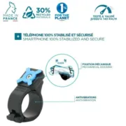 Suporte da Câmara Desportiva para Bicicletas Mobilis 044028 Preto Silicone Eletrónica | GPS e Automóvel - nacloset 2