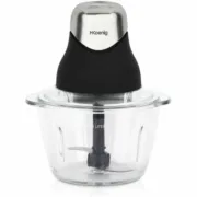Picadora Hkoenig LEO8 Preto Cromo Vidro Aço inoxidável 1 L Cozinha | Gourmet - nacloset