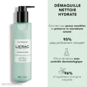 Desmaquilhante Facial Lierac L’Eau Micellaire 50 ml Cuidado Facial - nacloset 2