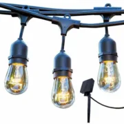 Grinalda de Luzes LED Lumisky Preto Casa | Jardim - nacloset