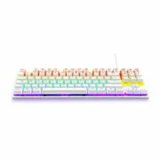 Teclado Gaming The G-Lab Mercury AZERTY Branco Informática | Gaming - nacloset 2