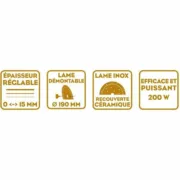 Trituradora de legumes Little Balance Easy Veggie Branco Vermelho Plástico Cozinha | Gourmet - nacloset 2