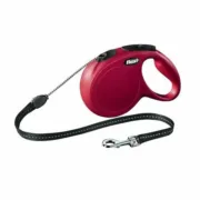 Trela para Cães Flexi New Classic 8 m Vermelho Tamanho M Animais de Estimação - nacloset