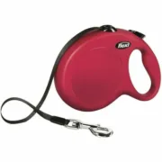 Trela para Cães Flexi New Classic 8m Vermelho Tamanho L Animais de Estimação - nacloset