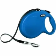 Trela para Cães Flexi New Classic 8m Azul Tamanho L Animais de Estimação - nacloset