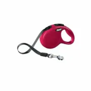 Trela para Cães Flexi New Classic 5m Vermelho Tamanho S Animais de Estimação - nacloset