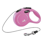 Trela para Gato Zalman NEW CLASSIC Cor de Rosa Tamanho XS Animais de Estimação - nacloset
