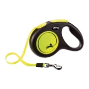 Trela para Cães Flexi NEW CLASSIC NEON 5 m Tamanho S Animais de Estimação - nacloset