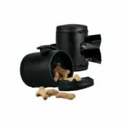 Trela para Cães Flexi Multi Box Preto Animais de Estimação - nacloset