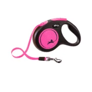 Trela para Cães Flexi Flexi 5 m Cor de Rosa S Animais de Estimação - nacloset