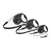 Trela para Cães Flexi BLACK DESIGN 5 m Cor de Rosa Tamanho S Animais de Estimação - nacloset 2