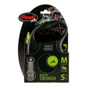 Trela para Cães Flexi BLACK DESIGN 5 m Tamanho S Verde Animais de Estimação - nacloset 2