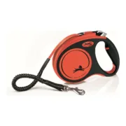 Trela para Cães Flexi XTREME 5 m Laranja Tamanho M Animais de Estimação - nacloset
