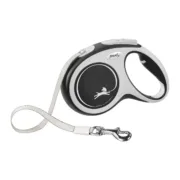 Trela para Cães Flexi NEW COMFORT 5 m Preto Tamanho L Animais de Estimação - nacloset