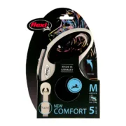 Trela para Cães Flexi NEW COMFORT 5 m Preto Tamanho L Animais de Estimação - nacloset 2