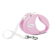 Trela para Cães Flexi Puppy 2 m Cor de Rosa Animais de Estimação - nacloset