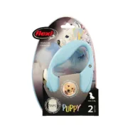 Trela para Cães Flexi Puppy 2 m Azul Animais de Estimação - nacloset 2