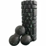 Massageador Muscular com Rolos Schildkröt Preto Vermelho (3 Unidades) A Preço de Revenda - nacloset