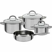 Bateria de Cozinha GSW Aço 4 Peças (7 Unidades) A Preço de Revenda - nacloset