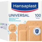 Pensos Hansaplast Universal 100 Unidades Conjunto de primeiros-socorros - nacloset