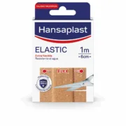 Pensos Hansaplast Hp Elastic 1 m x 6 cm 1 Unidade Conjunto de primeiros-socorros - nacloset