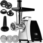 Picadora Clatronic FW 3803 Preto Prateado Aço inoxidável 1000 W Cozinha | Gourmet - nacloset