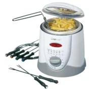 Fritadeira Clatronic FFR 2916 Branco Cinzento 900 W 1 L 19 x 2 x 19 cm Cozinha | Gourmet - nacloset 2