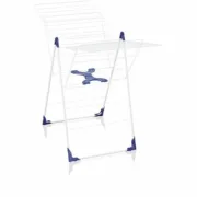 Estendal Leifheit 81408 CLASSIC 200 Flex Aço Polipropileno Plástico Azul Branco 20 m Casa | Jardim - nacloset 2