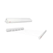 Estendal de Roupa Dobrável Leifheit Branco Plástico Casa | Jardim - nacloset
