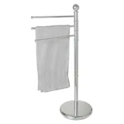 Toalheiro de Pé Wenko Exclusive 90 x 48.5 x 28.5 cm Prateado Banho - nacloset 2