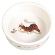Comedouro para Gato Trixie                                 Branco Porcelana 11 cm Animais de Estimação - nacloset