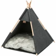 Cama para cão Trixie Branco Antracite Animais de Estimação - nacloset