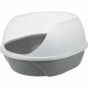 Tabuleiro Trixie Branco/Cinzento Plástico Animais de Estimação - nacloset