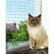 Rede de Segurança para Animais de Estimação Trixie Preto Nylon Animais de Estimação - nacloset