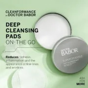 Toalhinhas Desmaquilhantes Babor Doc Clean Deep Cleansing 20 Unidades Cuidado Facial - nacloset 2