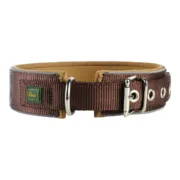 Coleira para Cães Hunter Neoprene Reflect Castanho Animais de Estimação - nacloset