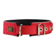 Coleira para Cães Hunter Neoprene Reflect Vermelho Animais de Estimação - nacloset