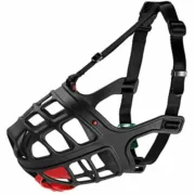 Açaime Hunter Albury Preto Tamanho 1 (45 cm) (21 cm) (5 cm) Animais de Estimação - nacloset