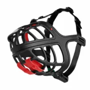 Açaime Hunter Albury Preto Tamanho 2 (54 cm) (26 cm) (6,5 cm) Animais de Estimação - nacloset