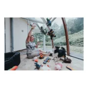 Brinquedo para cães Hunter Tough Kamerun Castanho Alce Animais de Estimação - nacloset 2